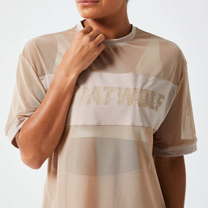 SQUATWOLF MESH GLITCH TEE