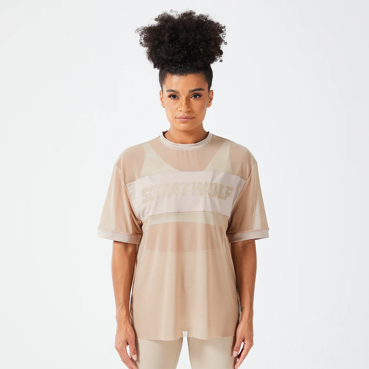 SQUATWOLF MESH GLITCH TEE