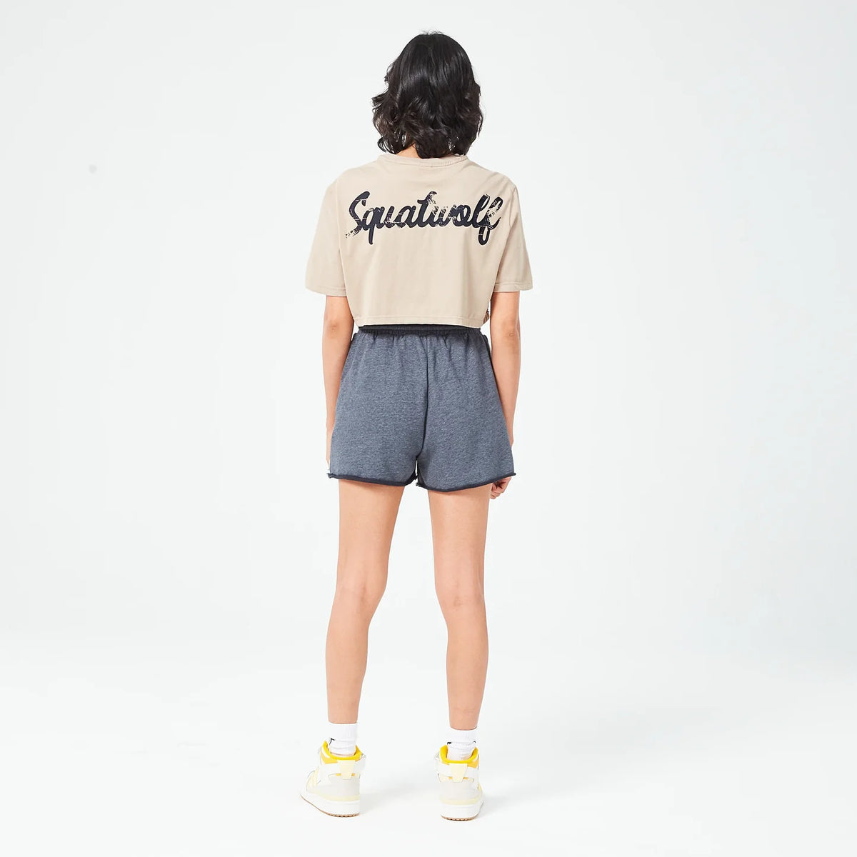 SQUATWOLF RETROGRADE CROP TEE