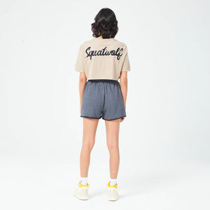 SQUATWOLF RETROGRADE CROP TEE