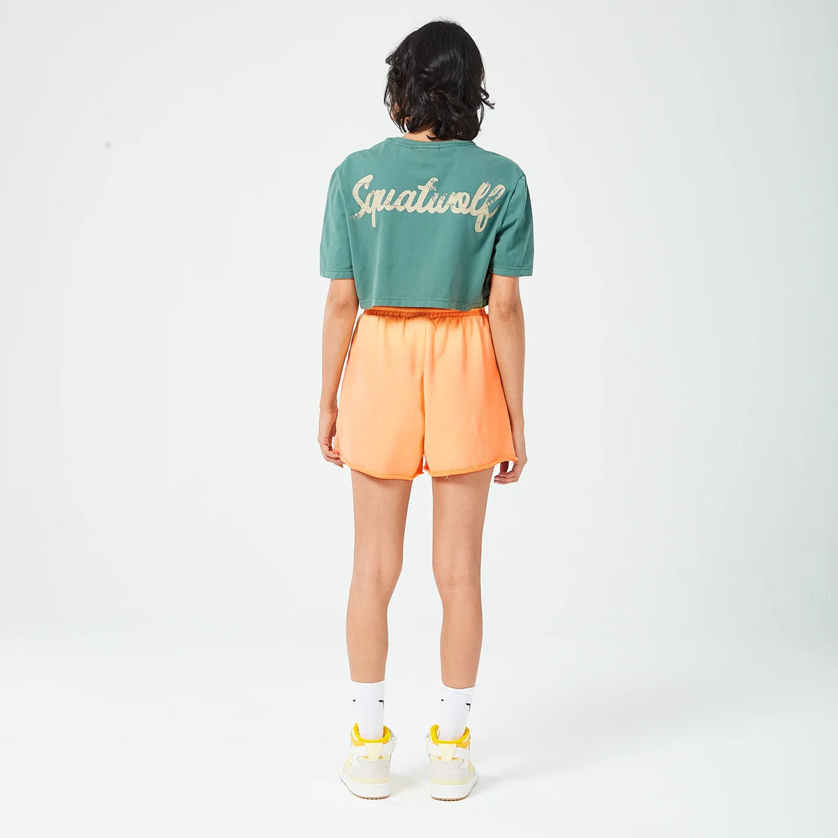 SQUATWOLF RETROGRADE CROP TEE