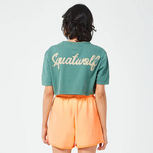 SQUATWOLF RETROGRADE CROP TEE
