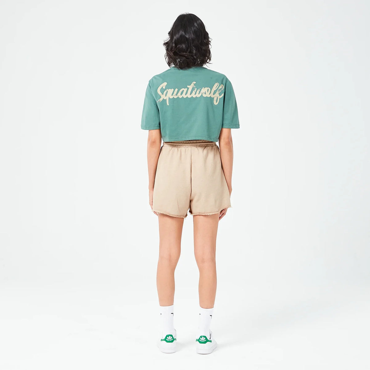 SQUATWOLF RETROGRADE CROP TEE