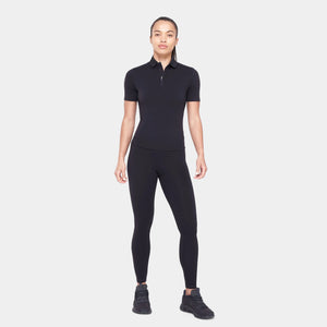 SQUATWOLF ZIP UP POLO HIGH HIP TEE