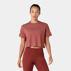 SQUATWOLF ACTDRY PERFORMANCE CROP T-SHIRT