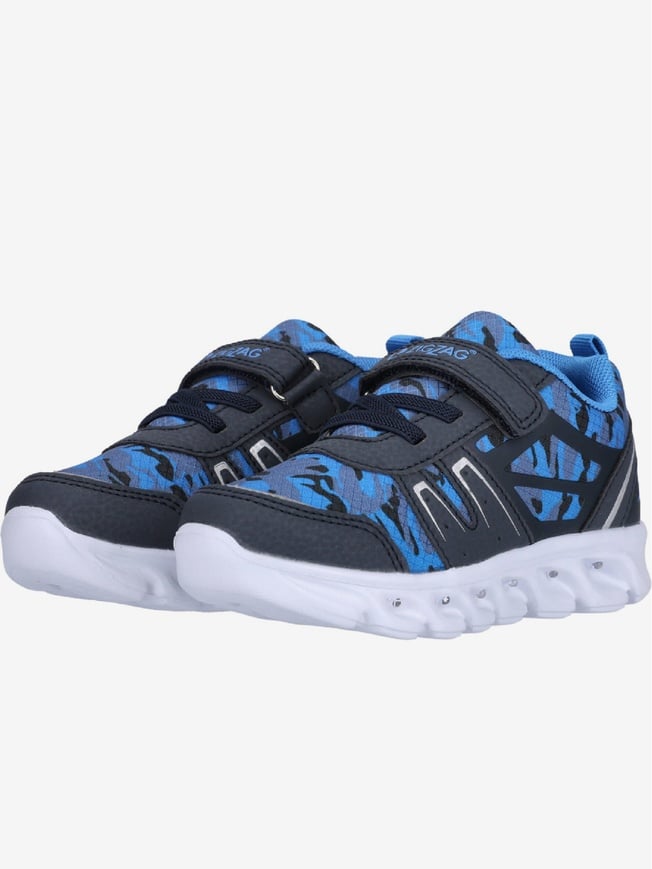 ZIGZAG VELUND KIDS SHOE W/LIGHTS