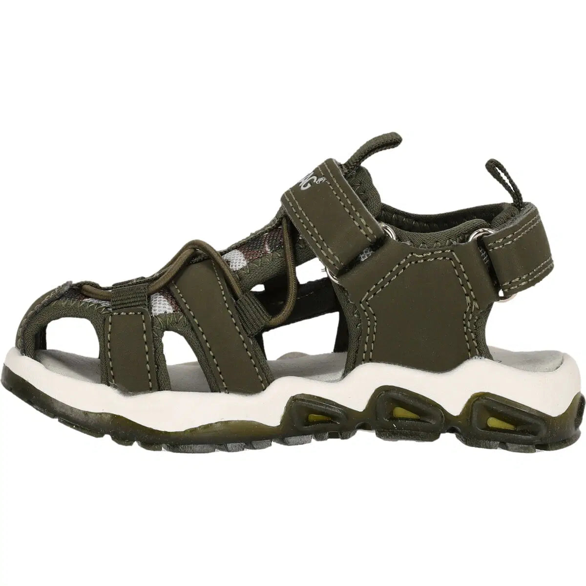 ZIGZAG JUGOE KIDS CLOSED SANDAL W/LIGHTS