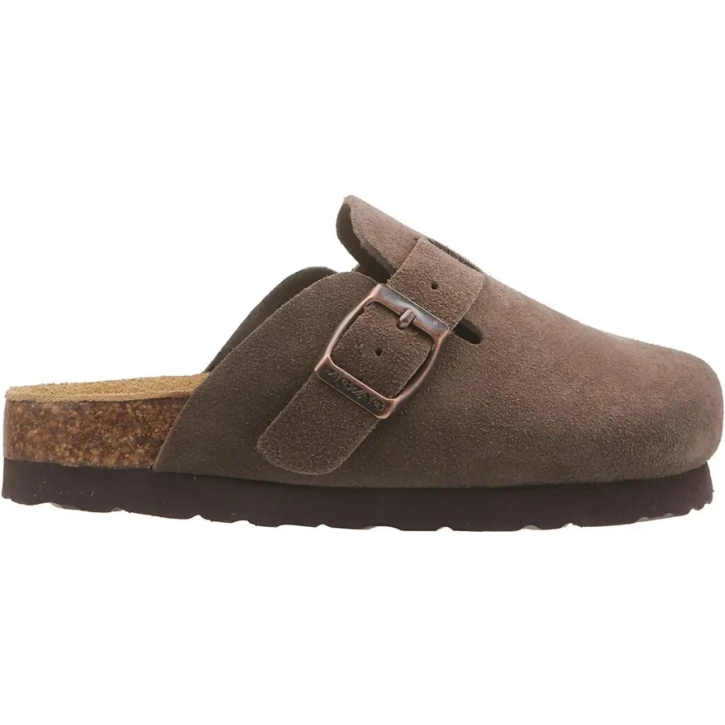 ZIGZAG NALI KIDS LEATHER CORK CLOG