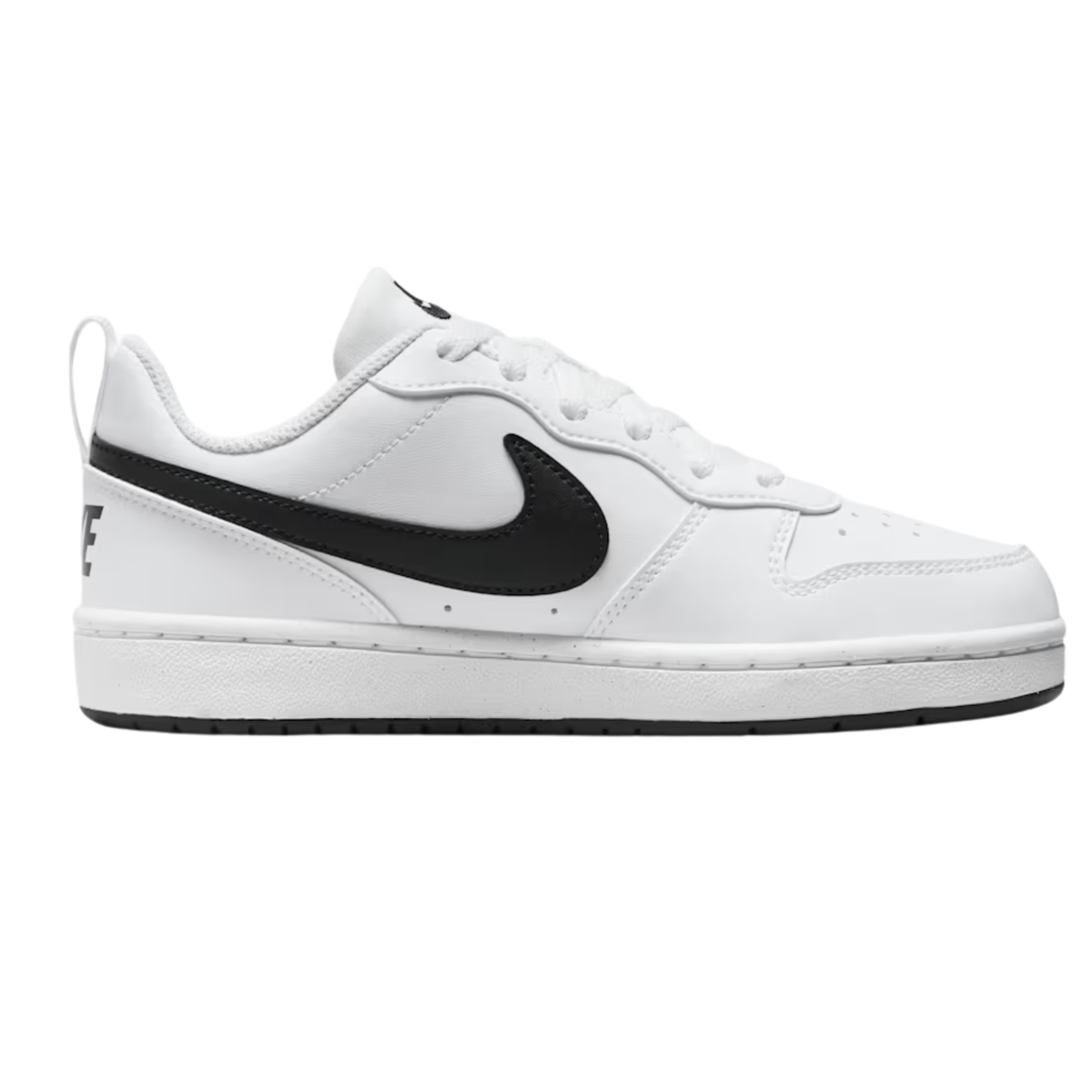 NIKE COURT BOROUGH LOW RECRAFT BG WHITE/BLACK