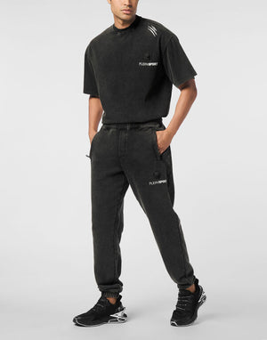 PLEIN SPORT JOGGING PANTS COLD DYE