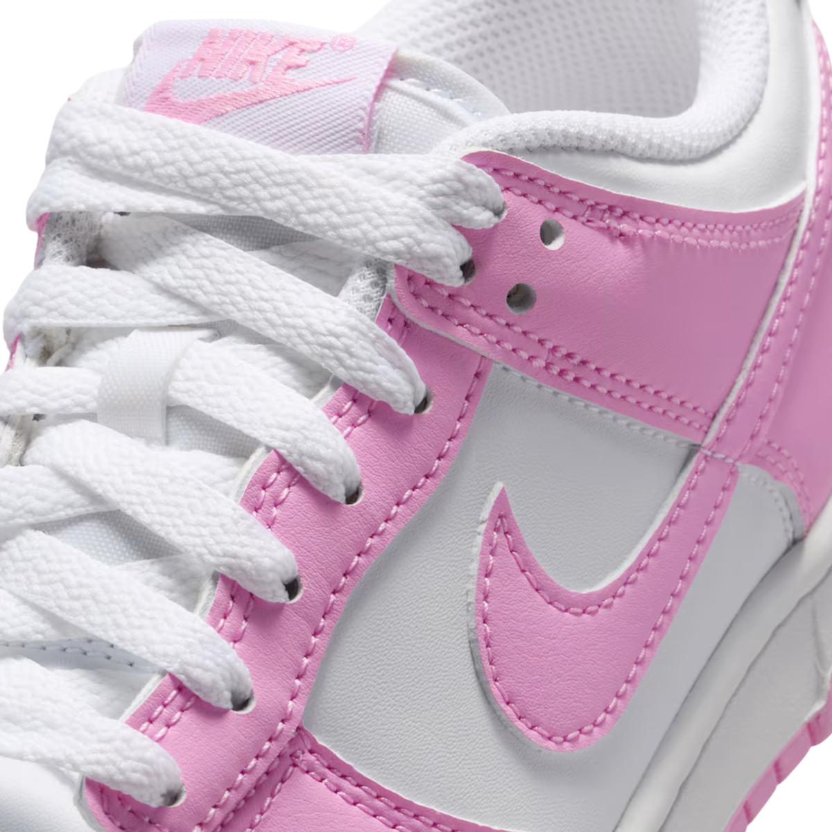 NIKE DUNK LOW N BG WHITE/PINK RISE/WHITE