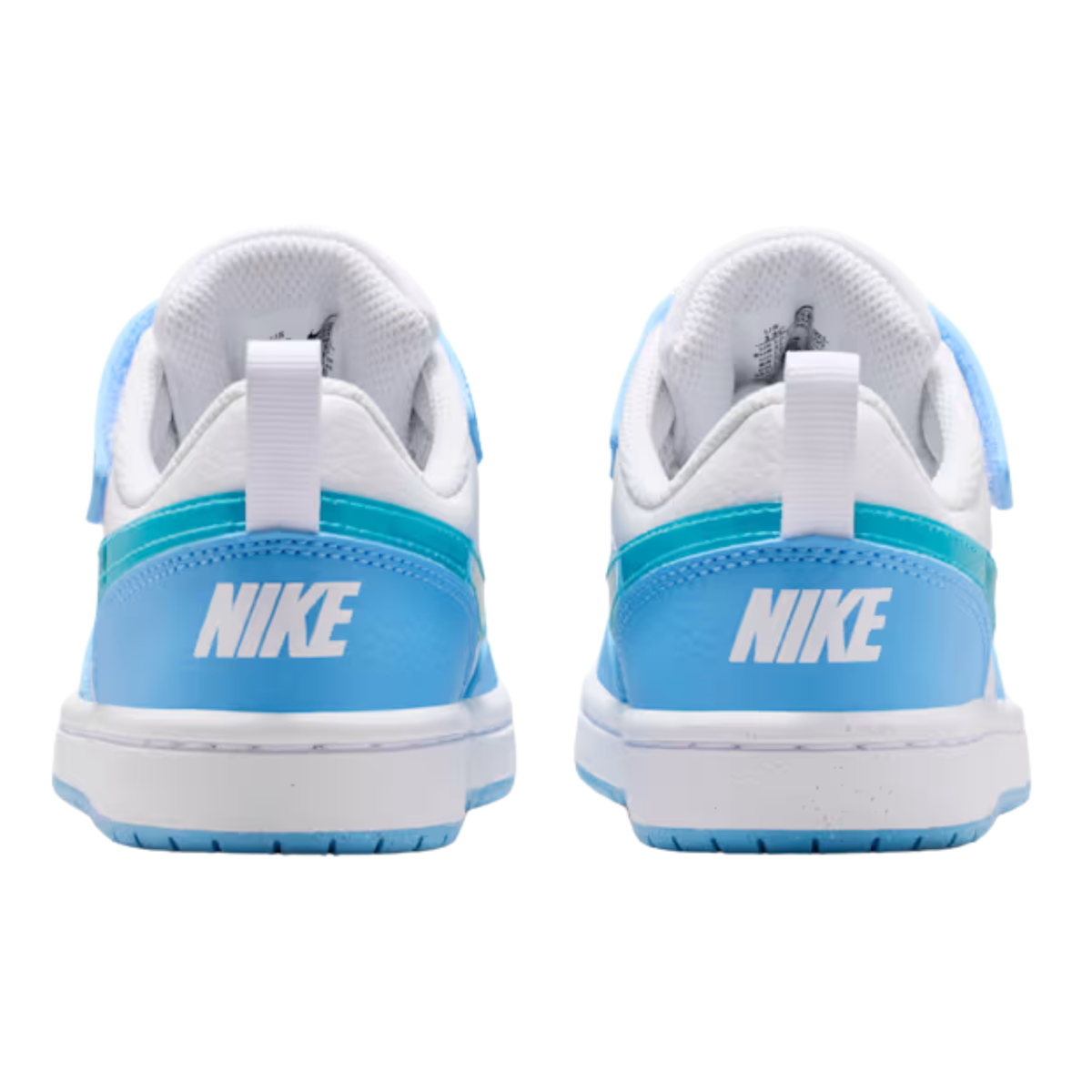 NIKE COURT BOROUGH LOW JES BPV WHITE/ENERGY-FOOTBALL BLUE