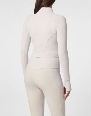 PLEIN SPORT CROPPED JOGGING FULL ZIP