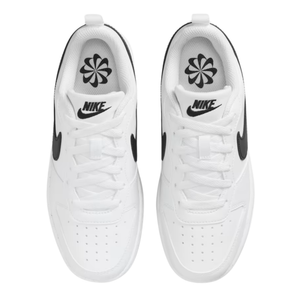 NIKE COURT BOROUGH LOW RECRAFT BG WHITE/BLACK