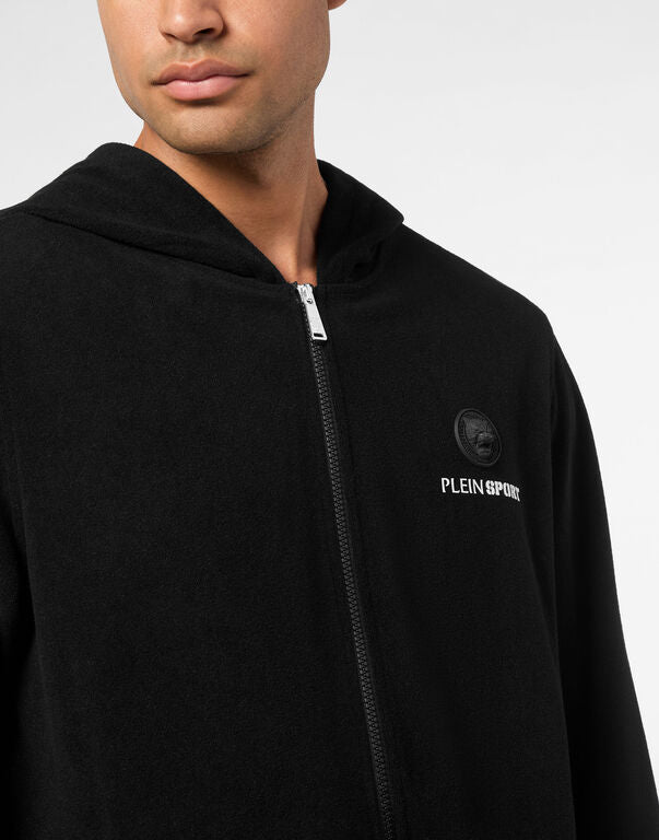 PLEIN SPORT SPONGE HOODIE SWEATJACKET