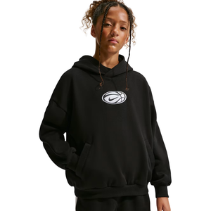 NIKE K NK DF HDY NVLTY BLACK/WHITE