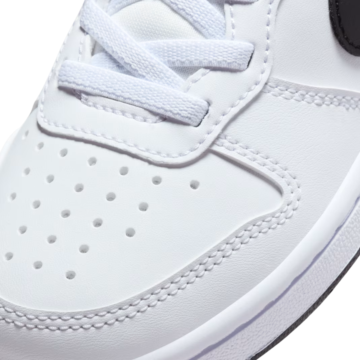 NIKE COURT BOROUGH LOW RECRAFT BPV WHITE/BLACK