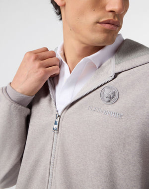 PLEIN SPORT SPONGE HOODIE SWEATJACKET