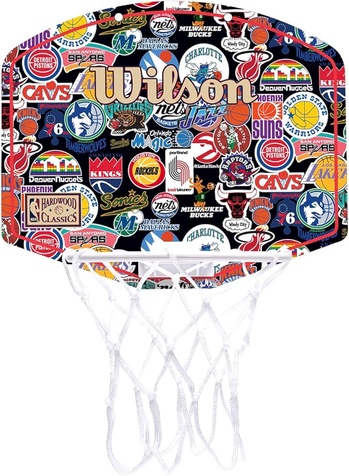 WILSON NBA TEAM RETRO MINI HOOP