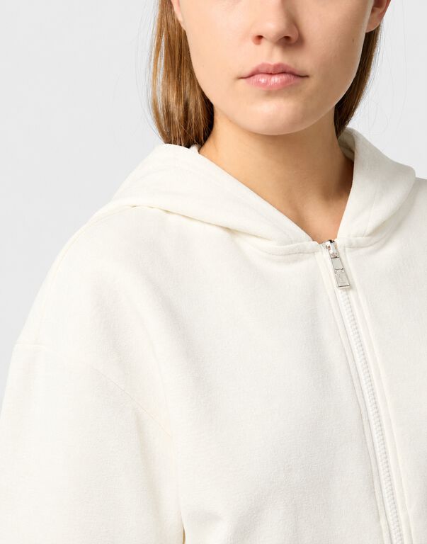 PLEIN SPORT SPONGE HOODIE SWEATSHIRT
