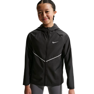 NIKE K NK UV + REPEL MILER JACKET BLACK/REFLECTIVE SILV