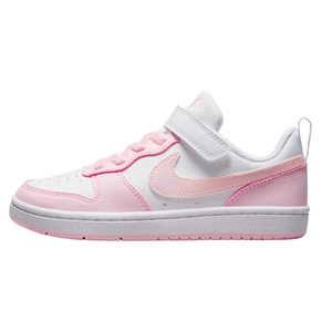NIKE COURT BOROUGH LOW RECRAFT BPV WHITE/PINK FOAM