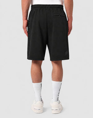 PLEIN SPORT EMBOSSED JOGGING SHORTS