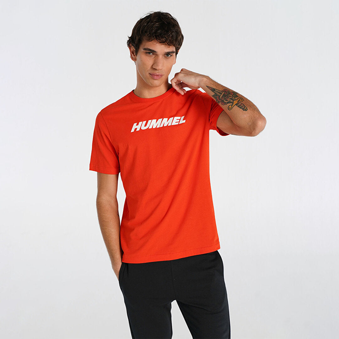 HUMMEL hmlELEMENTAL LOGO COTTON TEE