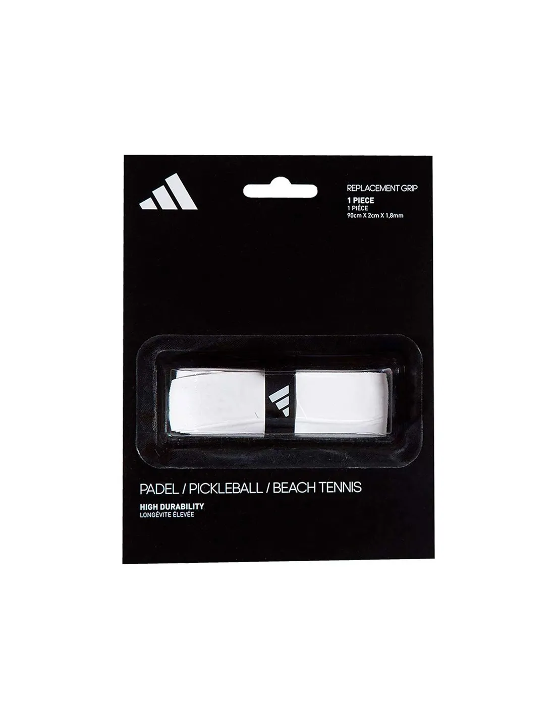 AFP PADEL REPLACEMENT GRIP LOGO PERFORMANCE WHITE