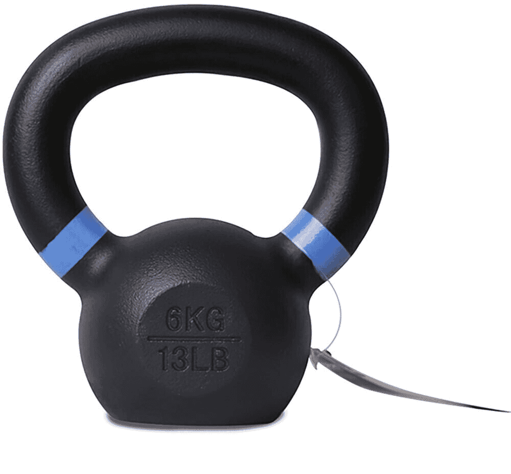 PURE2IMPROVE CAST IRON KETTLEBELL 6KG