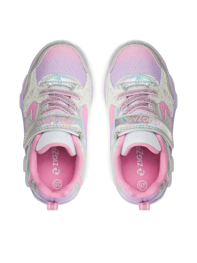 ZIGZAG SASERTA KIDS SHOE W/LIGHTS