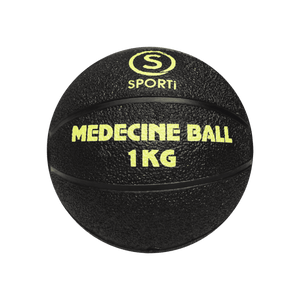 SPORTI 1KG INFLATABLE MEDICINE BALL