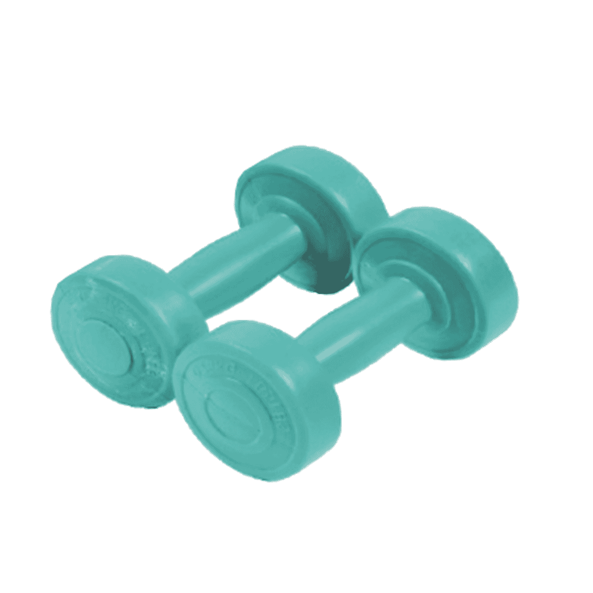 SPORTI PAIR OF CEMENT BARBELLS 1KG