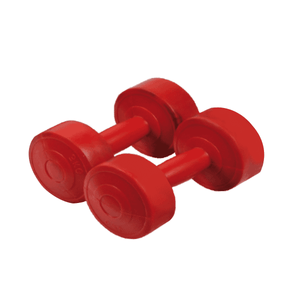 SPORTI PAIR OF CEMENT BARBELLS 3KG