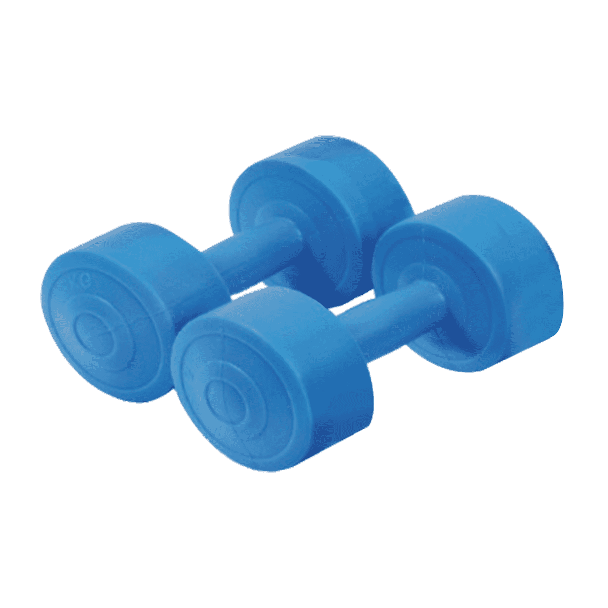 SPORTI PAIR OF CEMENT BARBELLS 5KG