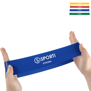 SPORTI FLAT BANDS / SET OF 4 FLAT ELASTIC BAND