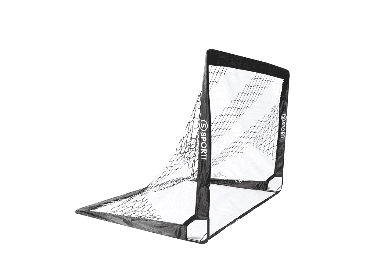 SPORTI POP UP FOLDING RECTANGLE MINI GOAL 180X120X120CM (PAIR)