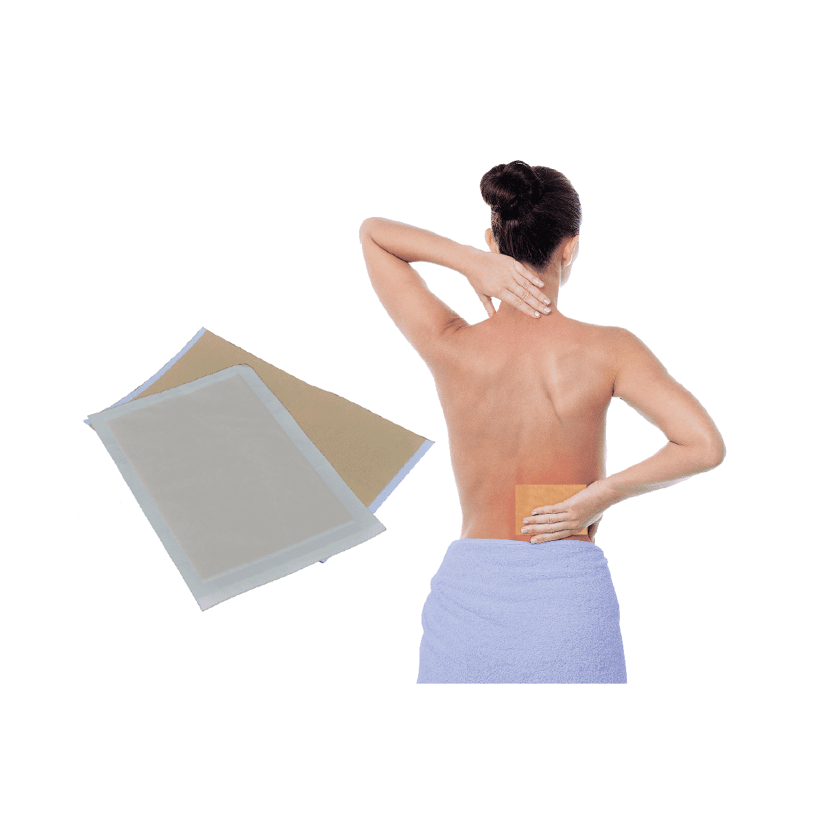 SPORTIFRANCE SET OF 6 HEAT PATCHES