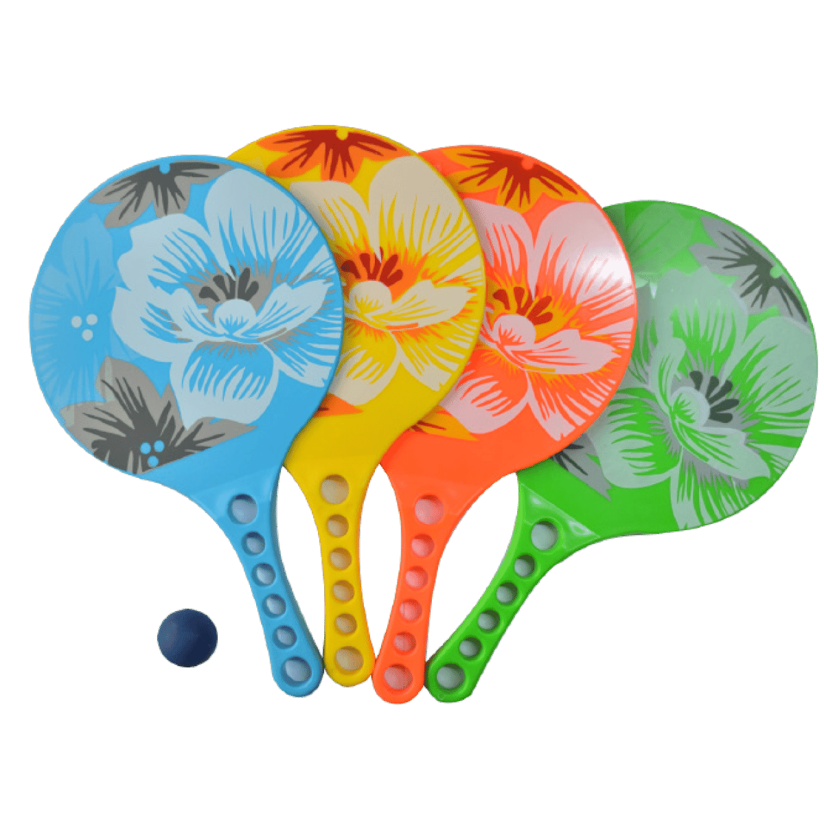 SPORTIFRANCE SET OF 2 BEACH BALL RACKETS