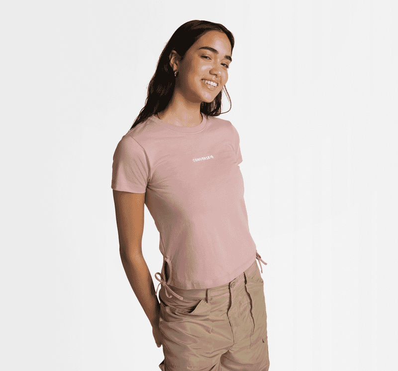CONVERSE WORDMARK FASHION NOVELTY TOP