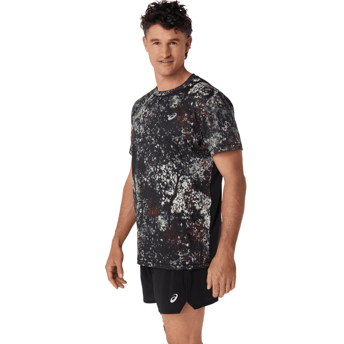 ASICS ALL OVER PRINT SS TOP