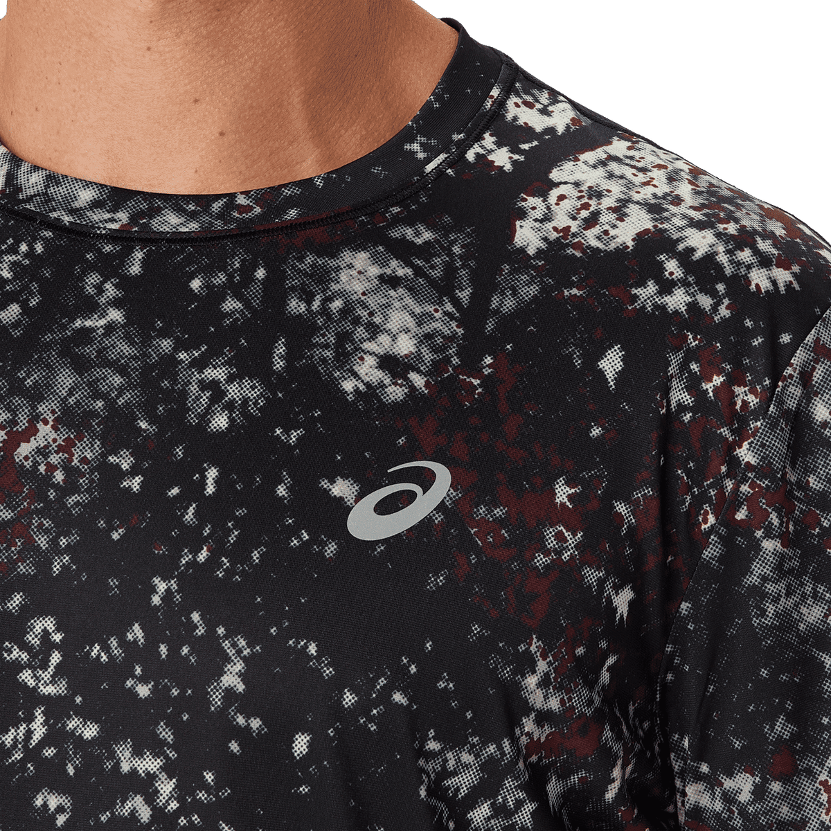 ASICS ALL OVER PRINT SS TOP