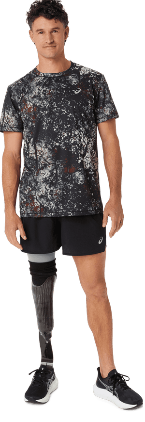 ASICS ALL OVER PRINT SS TOP