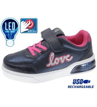 BEPPI LIGHTING SHOES (NAVY BLUE)