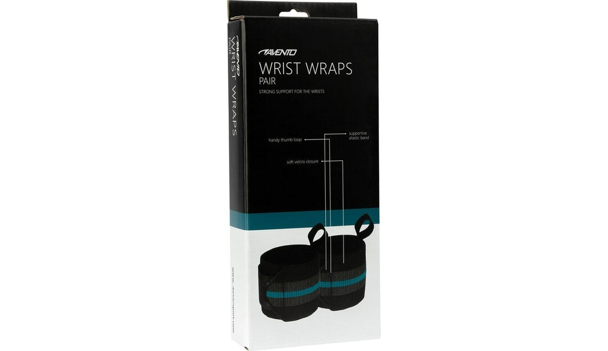 AVENTO WRIST WRAPS STABILIZING PER PAIR
