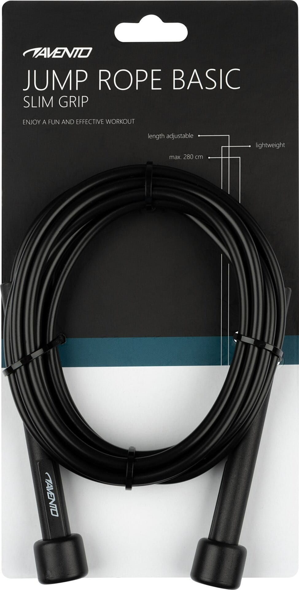 AVENTO JUMP ROPE BASIC SLIM GRIP