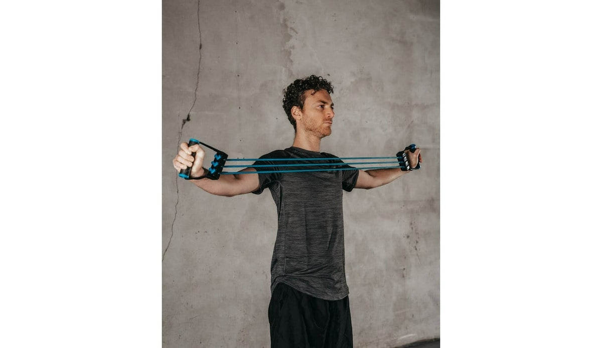 AVENTO FITNESS CHEST EXPANDER ADJUSTABLE