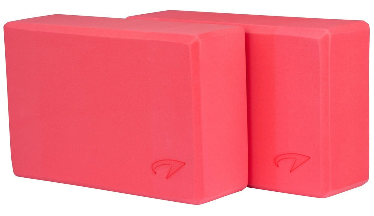 AVENTO YOGA BLOCK SET OF 2 FOAM