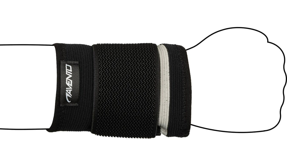 AVENTO WRIST COMPRESSION SUPPORT WITH ELASTIC STRAP