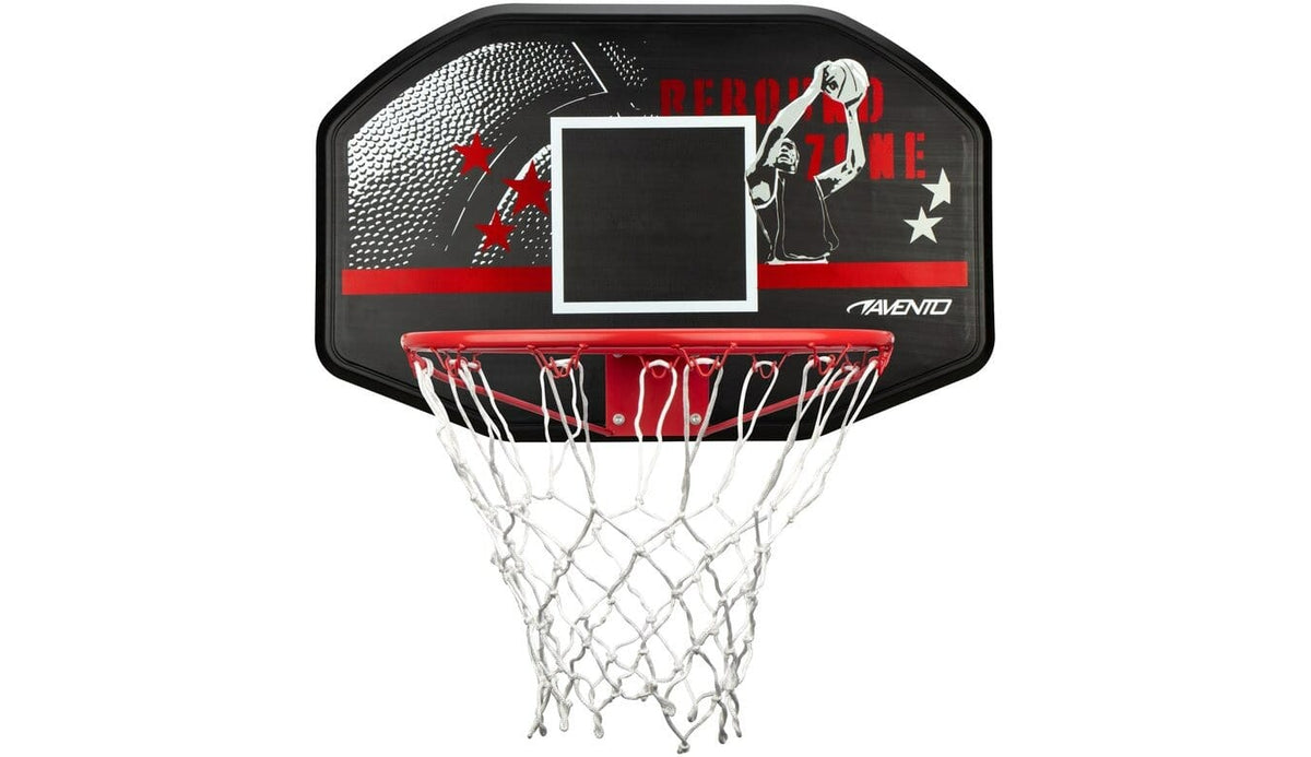 AVENTO BASKETBALL BOARD + HOOP + NET REBOUND ZONE